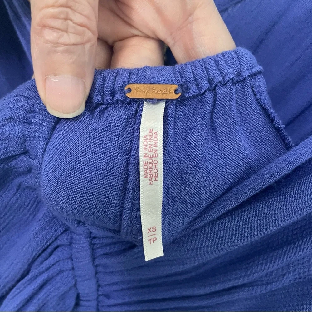 Free People Nerea Lavender Purple Romper Size XS